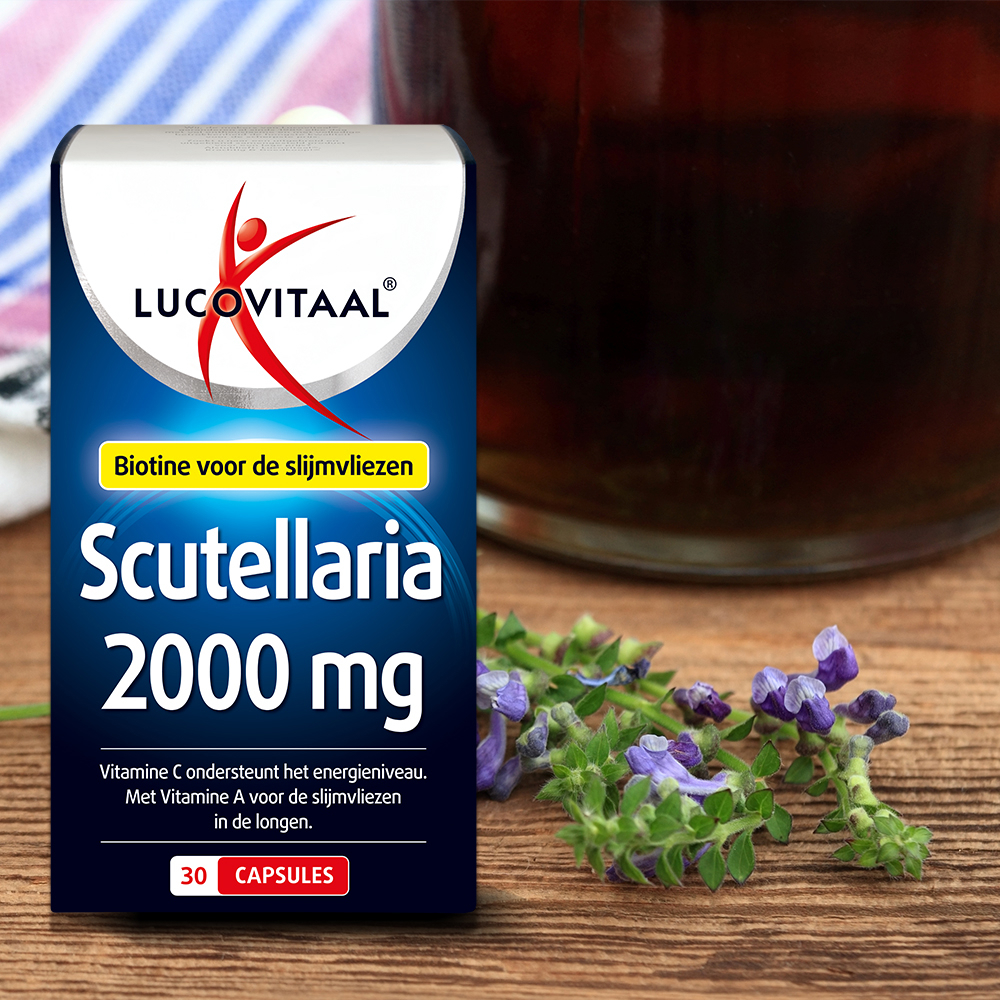 Lucovitaal Scutellaria 2000mg 30 Capsules 30caps