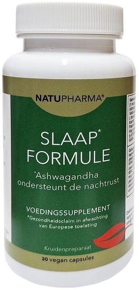 Natupharma Slaapformule Ashwagandha & Valeriaan 30 capsules