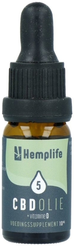 Cbd Olie 5% Vit D 10ml