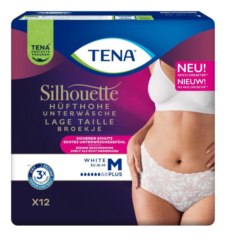 Silhouette Plus Wegwerp Broekje Low Waist M 12 Stuks