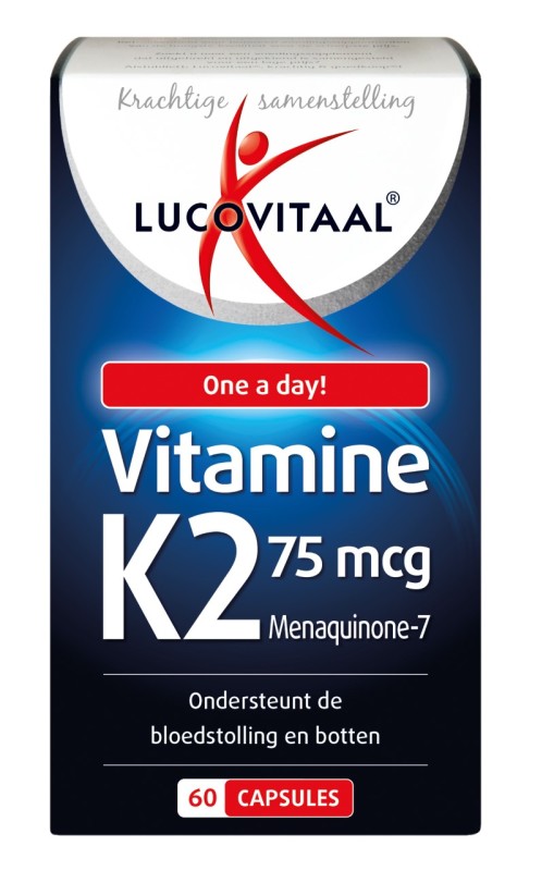 Vitamine K2 75mcg 60 Caps 60caps