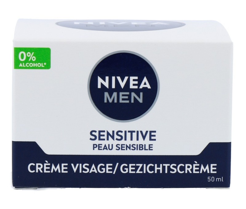 Men gezichtscreme sensitive 50ML