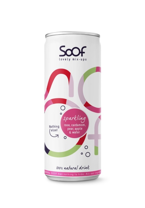 Drink Sparkling Roos, Kardemom, Peer, Appel & Water 250ml
