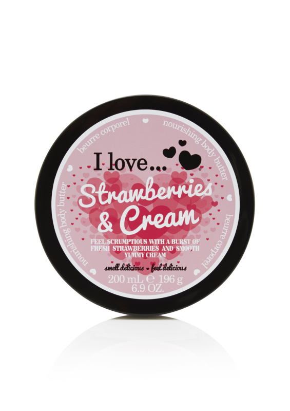 Body Butter Strawberries & Cream 200ml