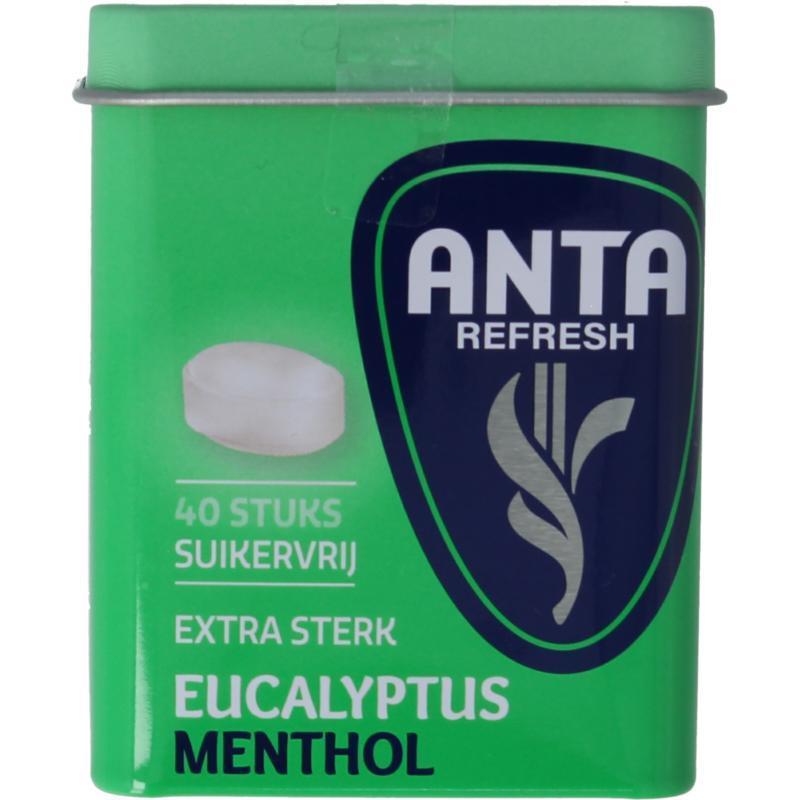 Anta Flu Refresh Eucalyptus Menthol Suikervrij 72 Gram