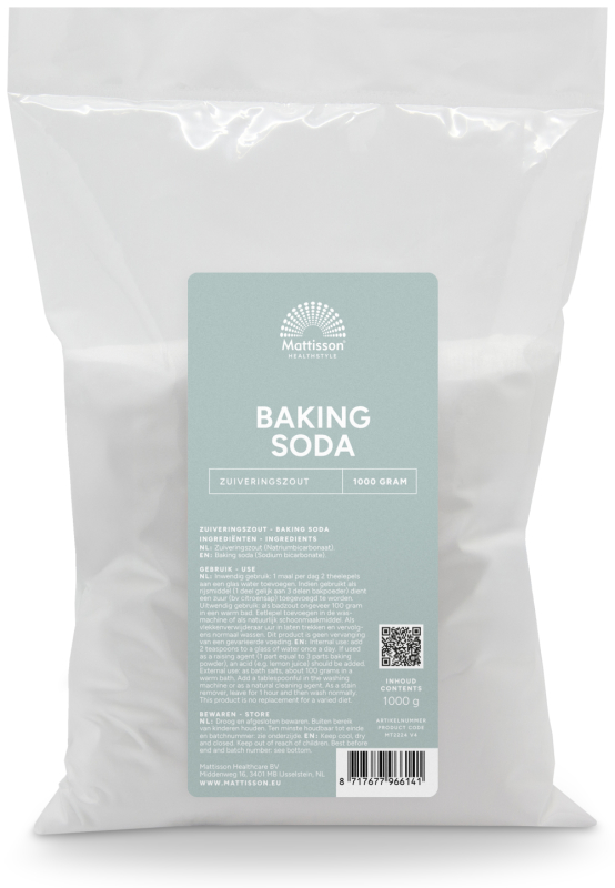 Baking Soda - Zuiveringszout (natriumbicarbonaat) 1000g