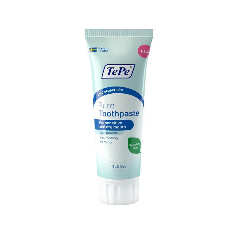 TePe Pure tandpasta pepermunt 1 stuk