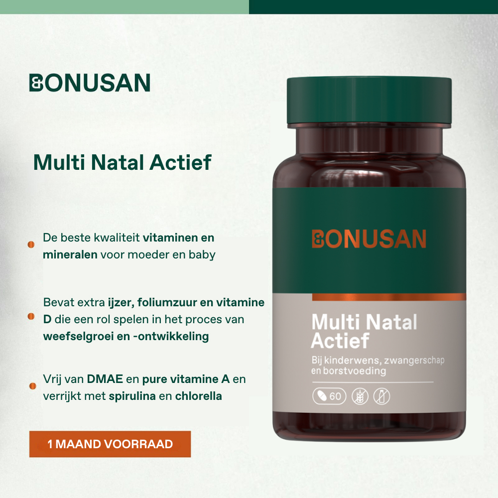 Bonusan Multi Natal Actief 60 Tabletten