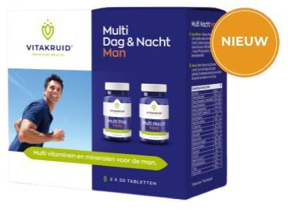 Multi Dag & Nacht Man 60 tabletten