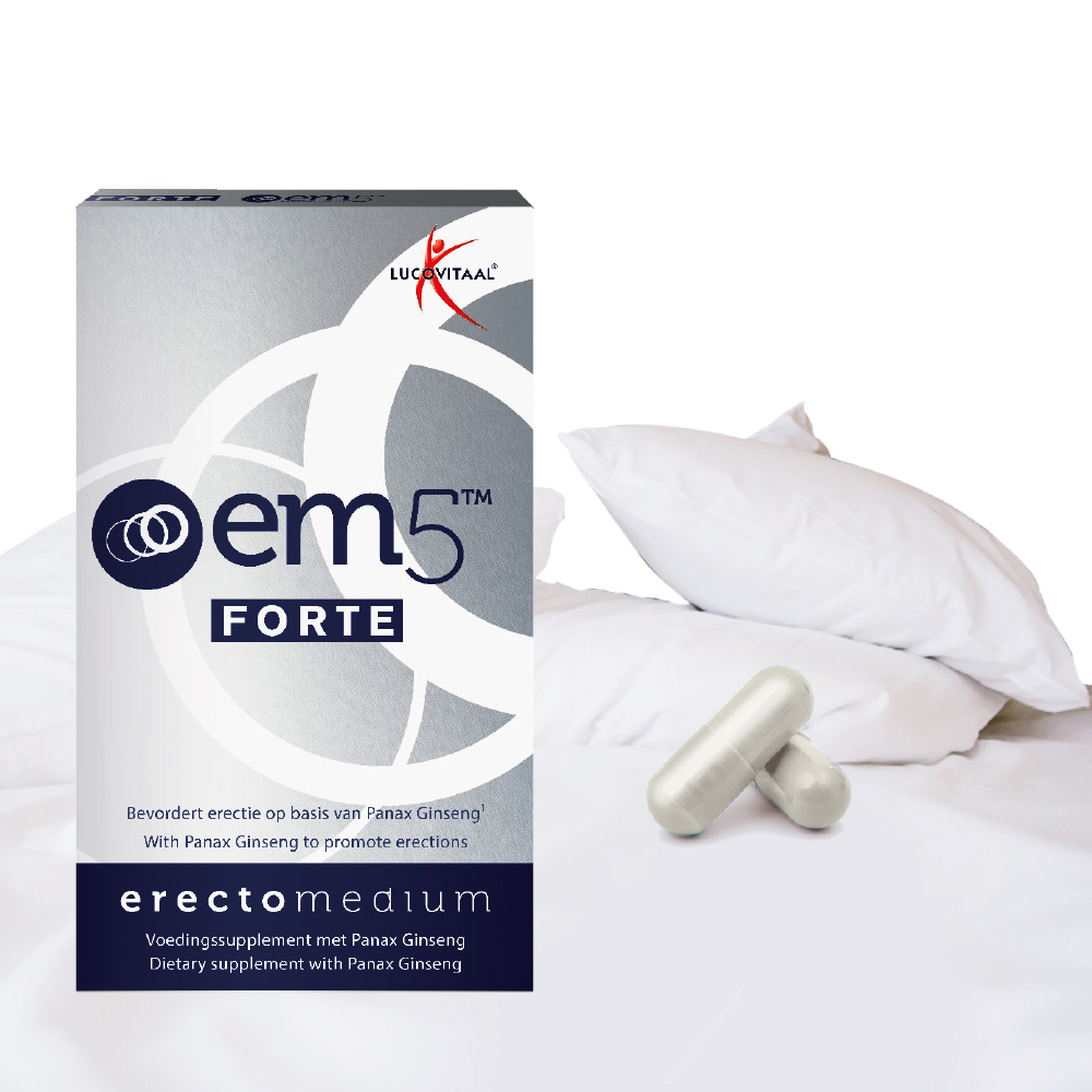 Lucovitaal Em5 Erectomedium Forte 6 capsules