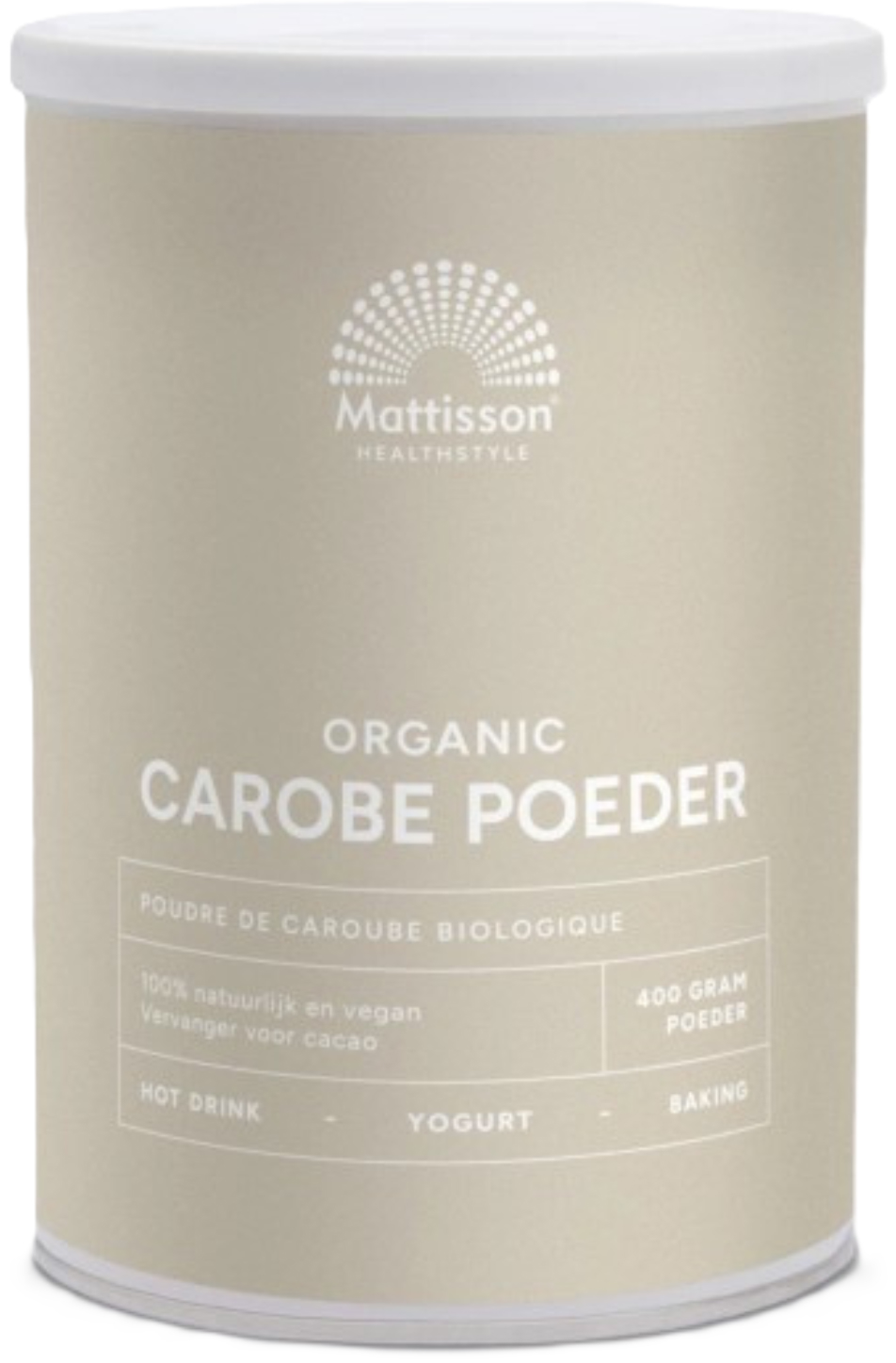 Mattisson Biologische Carobe Poeder 400 Gram