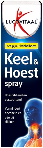 Lucovitaal Keel & Hoest Spray 20 ml