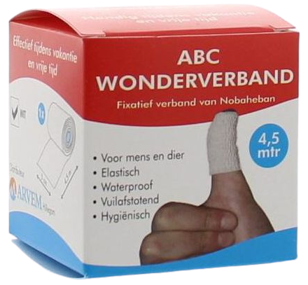 Wonderverband Wit 4,5mx5cm 1 stuk