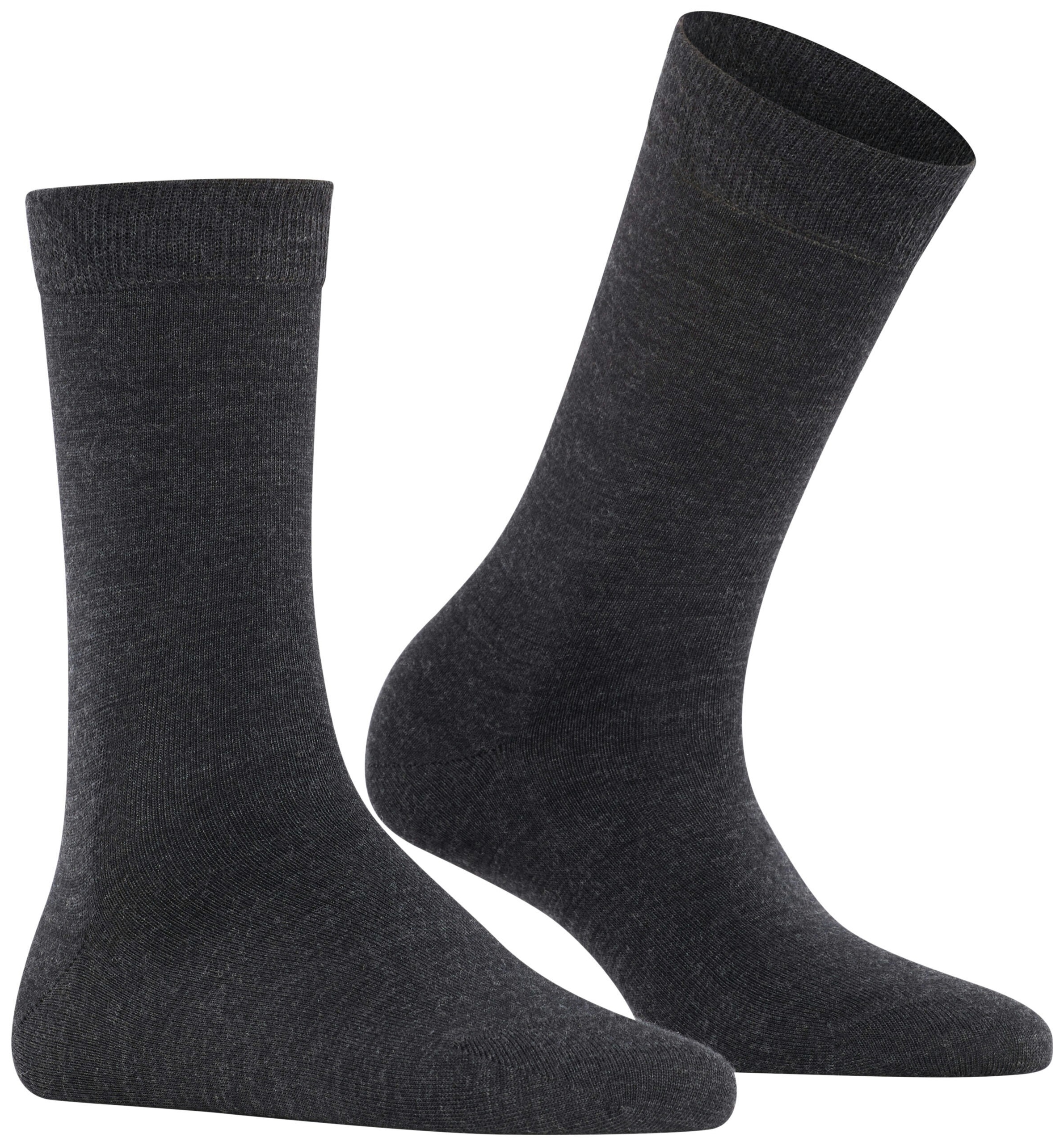 FALKE Dames Softmerino Sokken Grijs