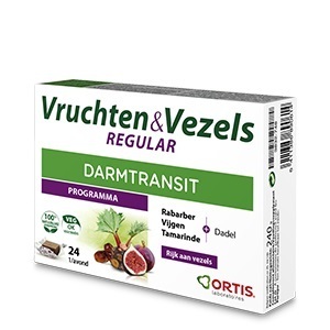 Vruchten & Vezels Regular Blokjes 24 stuks