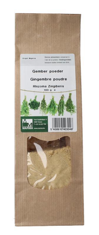 Rowland Gember wortelstok poeder 100g