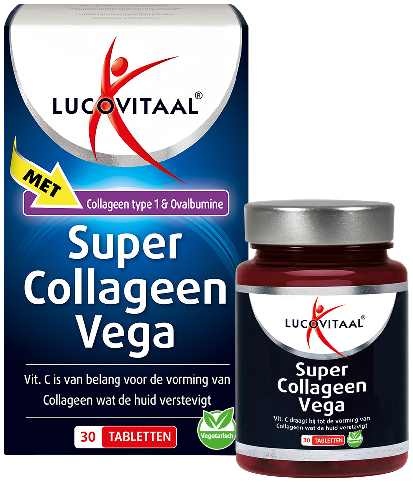 Lucovitaal Super Collageen Vega 30 tabletten