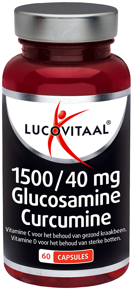 Lucovitaal Glucosamine Curcumine 1500/40mg 60 capsules