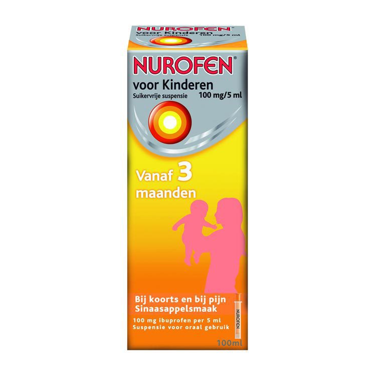 Kinderen Suspensie Suikervrij 100ml