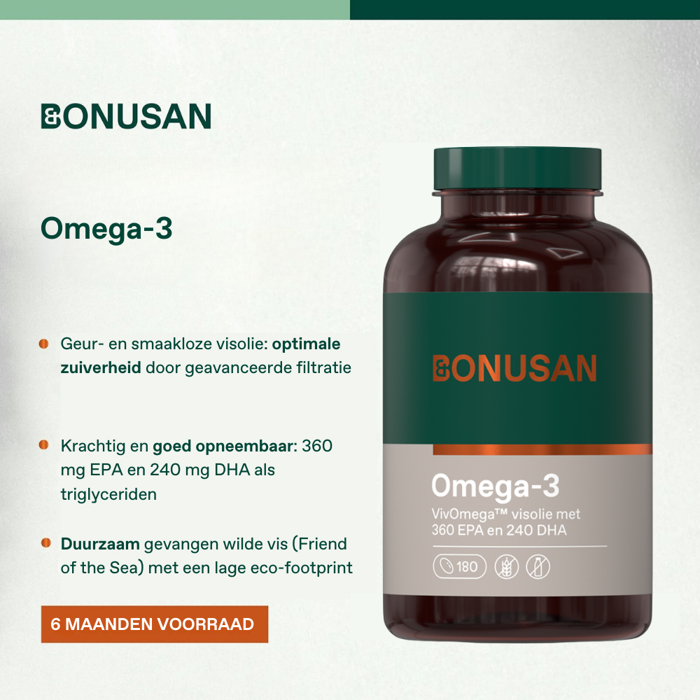 Bonusan Omega-3 180 Softgels