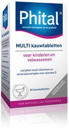 Multi kauwtablet kind en volwassenen 60tab