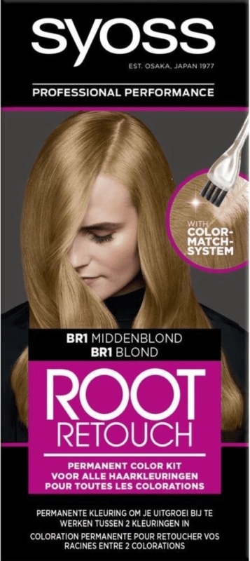 Syoss Root Retouch BR1 Middenblond 1st