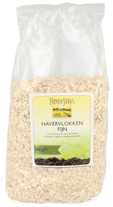Boerjan Havervlokken Fijn 500gr