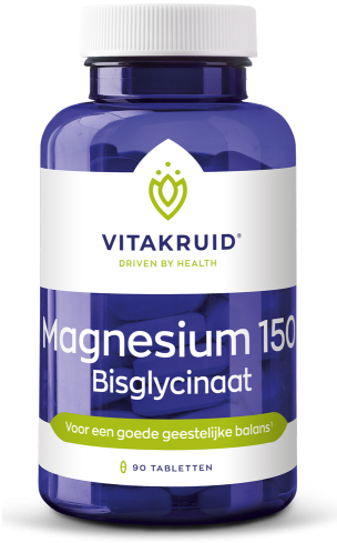 Vitakruid Magnesium 150 Bisglycinaat 90 tabletten