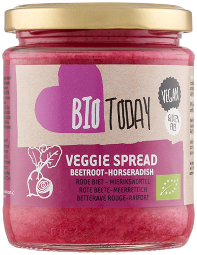 BioToday Spread Veg Rd Bietbio 235gr