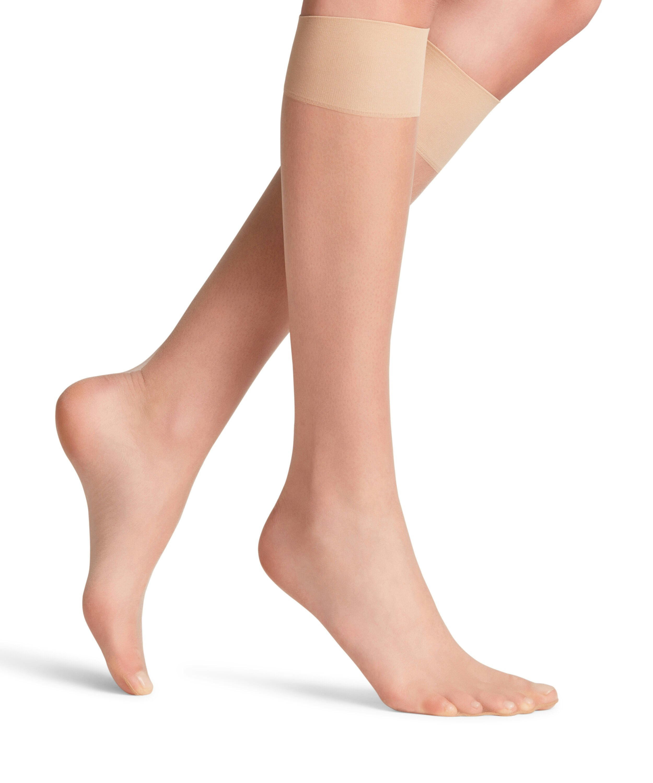 FALKE Dames Shelina 12 DEN Kniekousen Powder