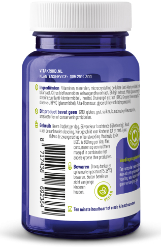 Vitakruid Multi Dag Man Sport 30 Tabletten