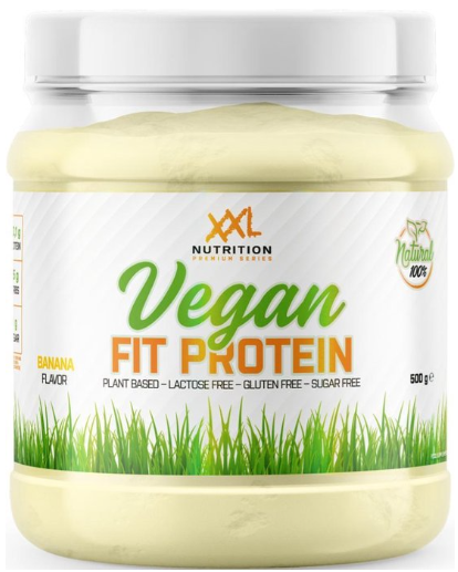 Xxl fit protein vegan banaan 500gr
