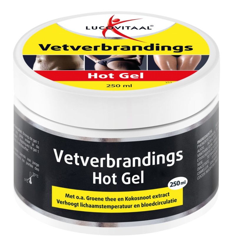 Vetverbrandings Hot Gel 250ml