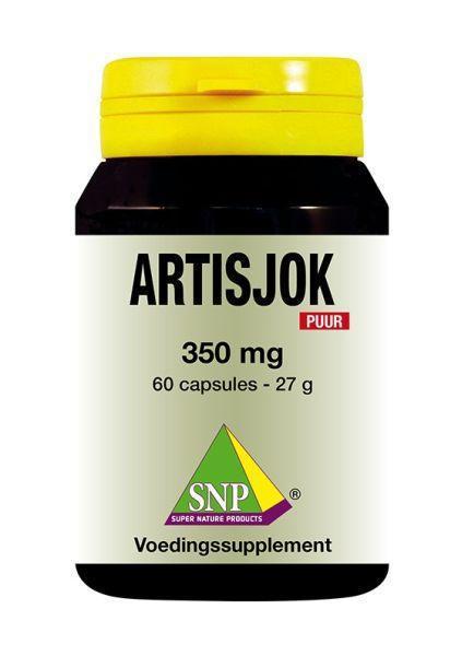 Artisjok 350 mg puur 60 capsules