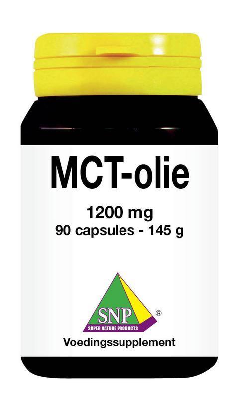 MCT Olie 1200 MG 90 Capsules