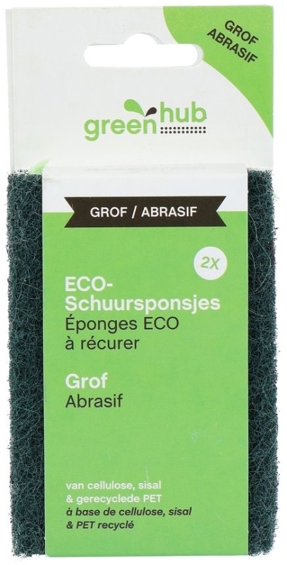 Schuursponsjes Grof ECO 2st