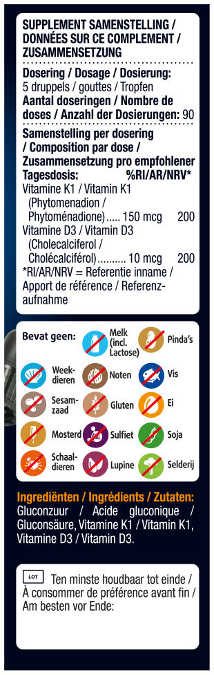 Lucovitaal K1 & D3 Vitamine Druppels Baby 14,5 ML