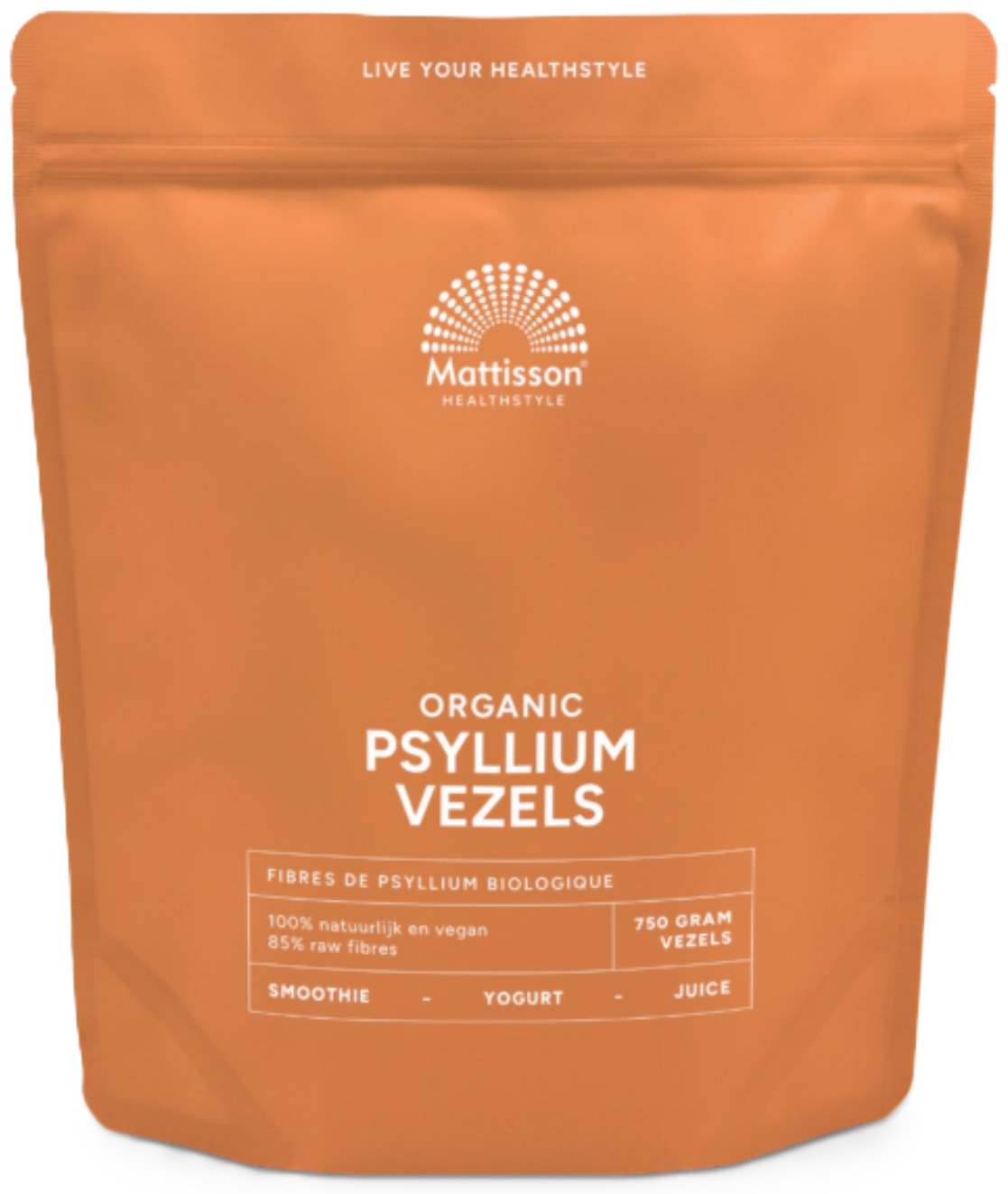 Mattisson Biologische Psyllium Vezels 750 Gram