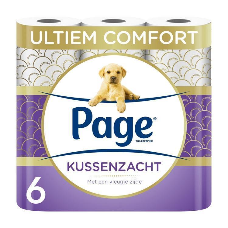 Toiletpapier kussenzacht silk 7 x 6st