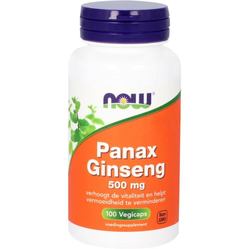 Panax Ginseng 500mg 100 capsules