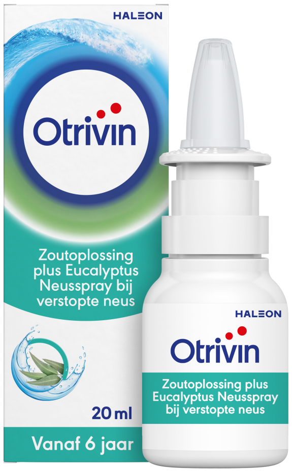 Zoutoplossing Plus Eucalyptus Neusspray 20 ml