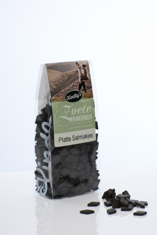 Kindly's Platte salmiak 130g