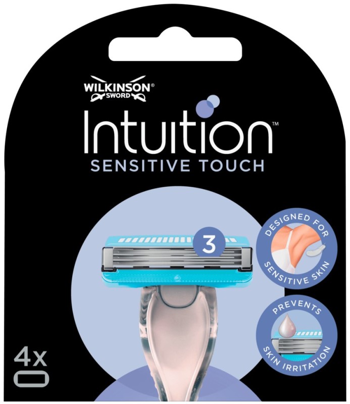 Intuition Sensitive Touch Navulmesjes 4 stuks