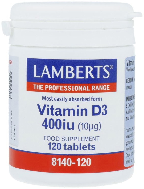 Lamberts Vitamine D3 400IE 120tb