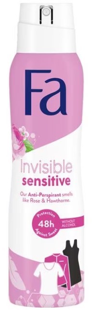 Fa Deo Spray Invisible Sensitive 150ML