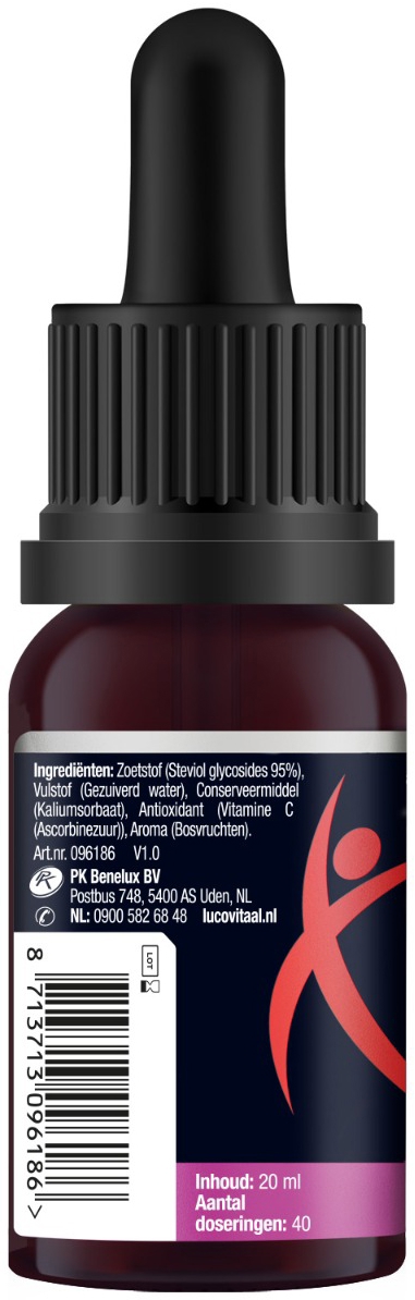 Lucovitaal Smaakdruppels Bosvruchten 20ML