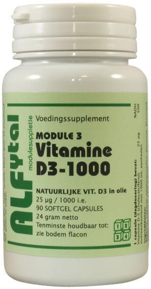 Vitamine D3-1000 90sft