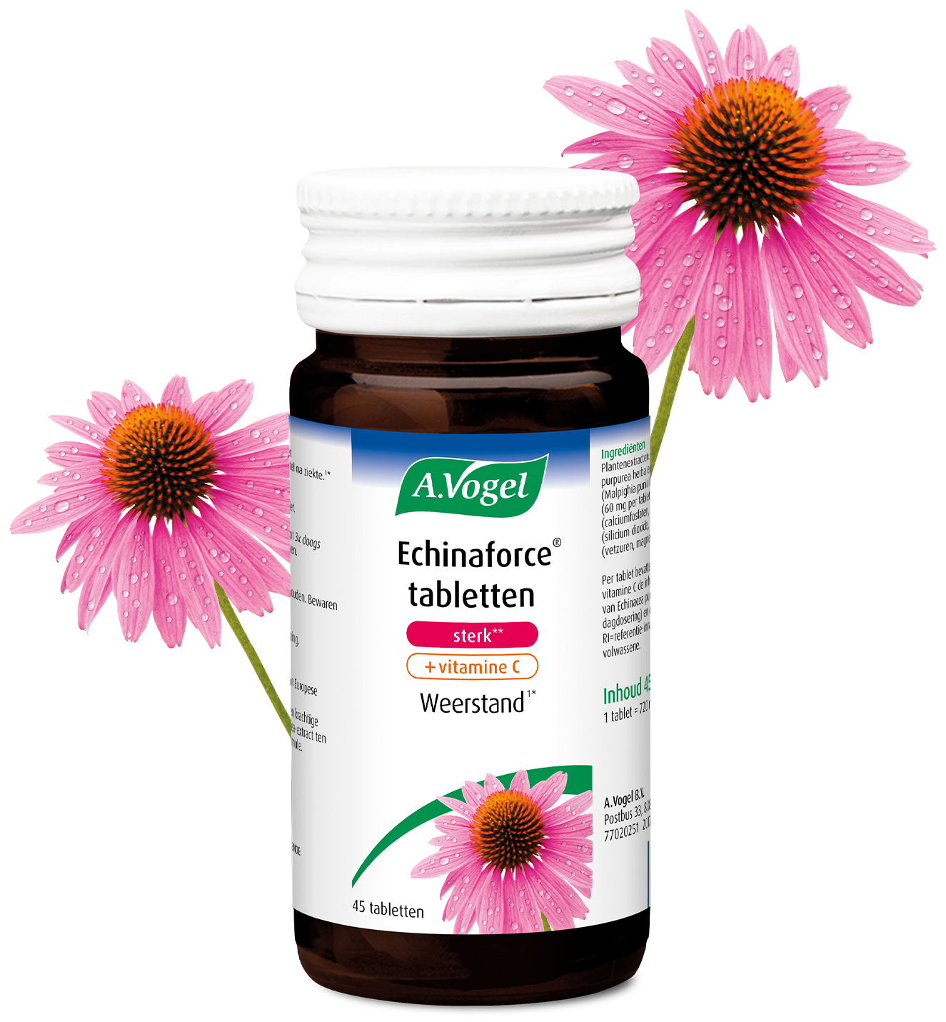 A.Vogel Echinaforce sterk + vitamine C tabletten 45 Stuks