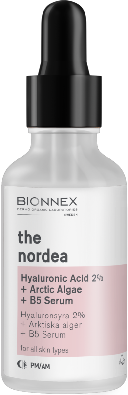Nordea Hyaluronic Acid 2% + Arctic Algae + B5 Serum 30ml