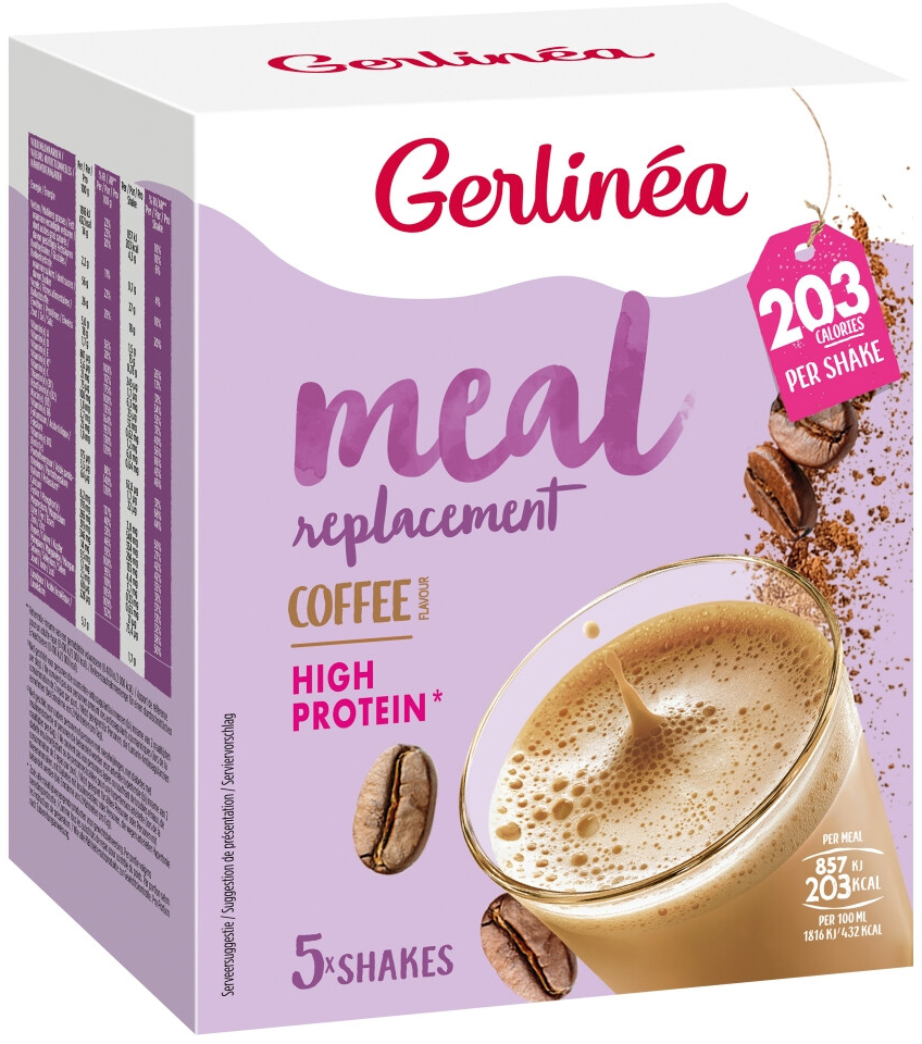 Gerlinéa Maaltijdvervanger Koffie 5 x 30 gr